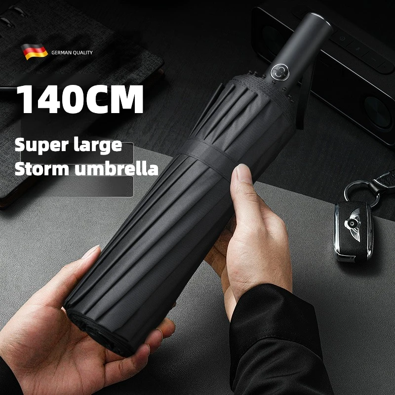 Golf Umbrella Large - Ombrello pieghevole automatico super grande da