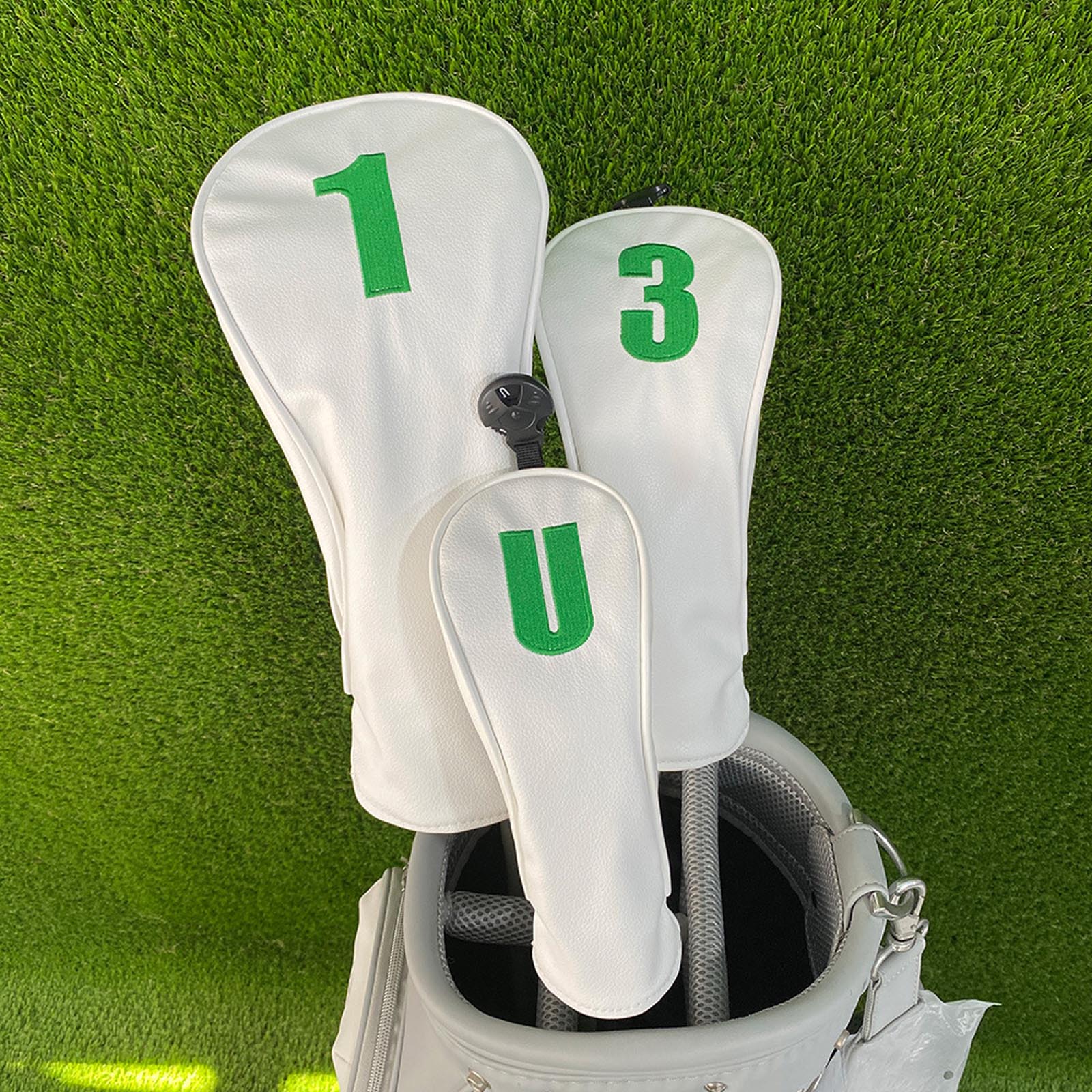 Golf Driver - Copricapo da Golf con Ricamo Numerico,
