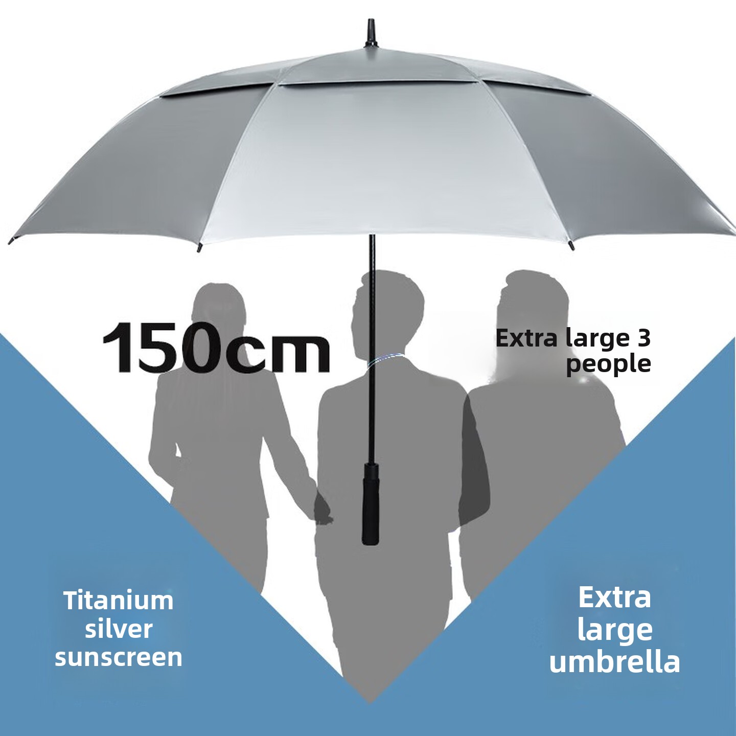 Ombrello da golf oversize con  - Golf Umbrella Large recensione e prezzo