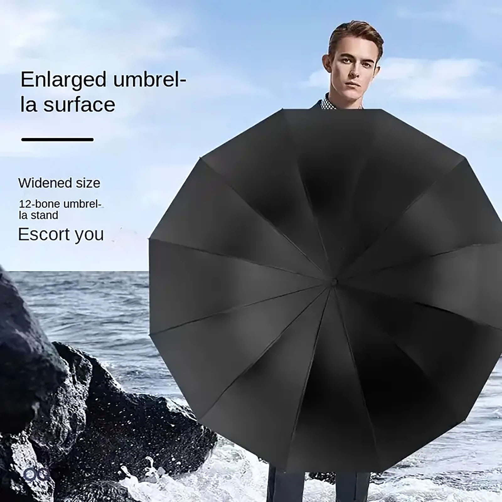 Ombrello di alta qualità da 13 - Golf Umbrella Large recensione e prezzo