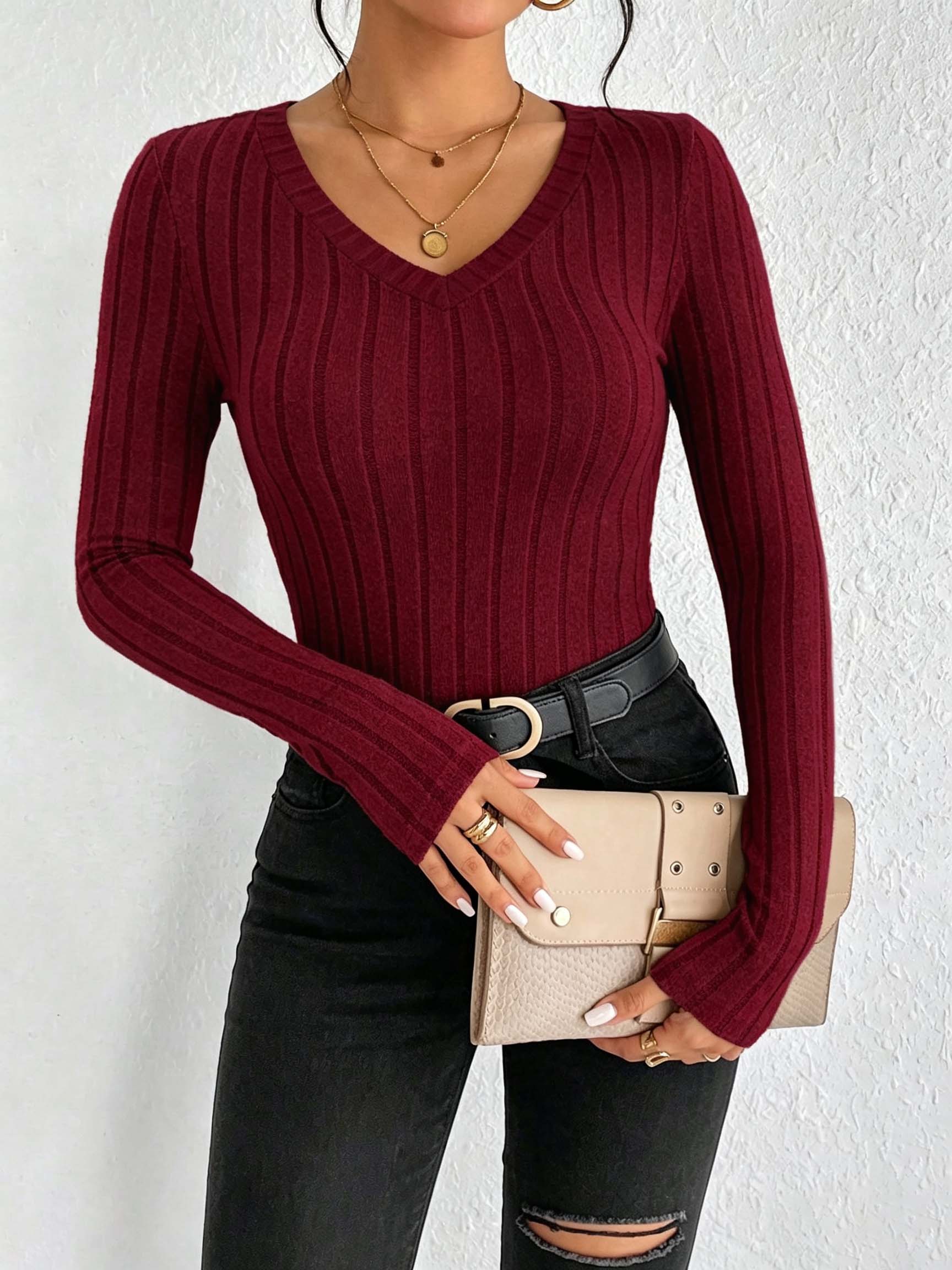 Top da donna a maglia a coste  - Golf Tees recensione e prezzo