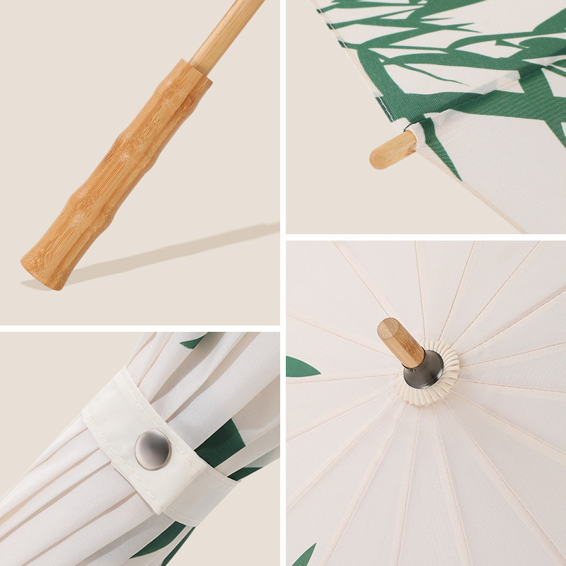 Grande ombrello in bambù stile - Golf Umbrella Large recensione e prezzo