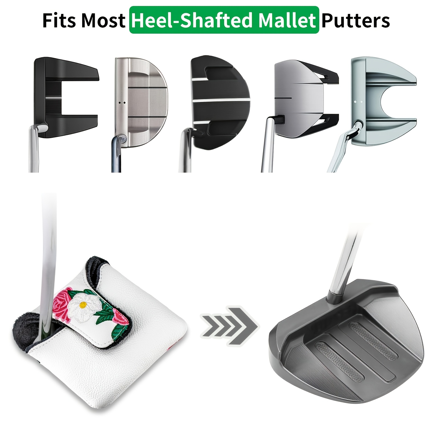 1 custodia magnetica in PU per - Golf Tees recensione e prezzo