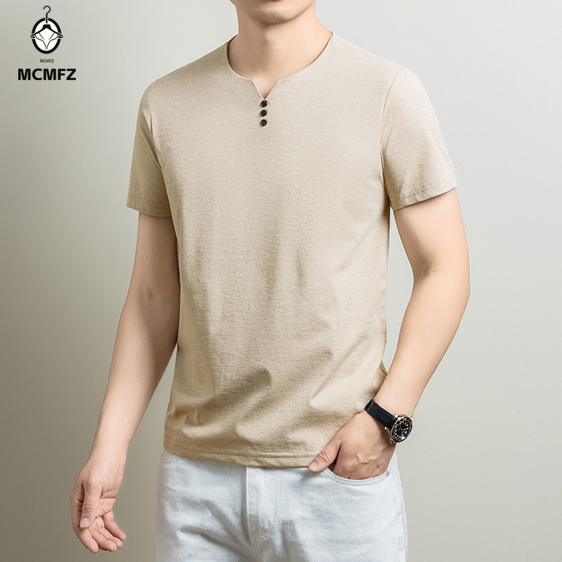 Maglietta Henley basic da uomo - Golf Tees recensione e prezzo