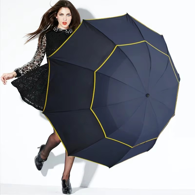 Ombrello doppio forte resisten - Golf Umbrella Large recensione e prezzo